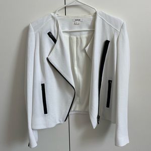 Helmut Lang Moto-style light jacket.
